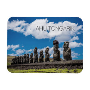 Ahu Tongariki, Rapa Nui, Easter Island Magnet