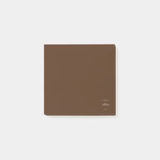 Ahua Original Logo Brown  Post-it Notes