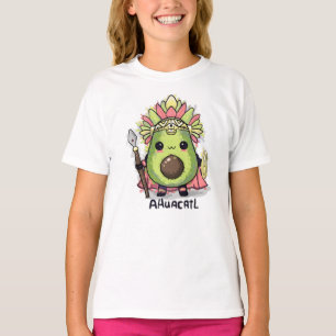 Ahuacatl Aztec Warrior Avocado T-Shirt