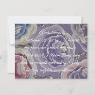 Ahurutanga (safe space) card