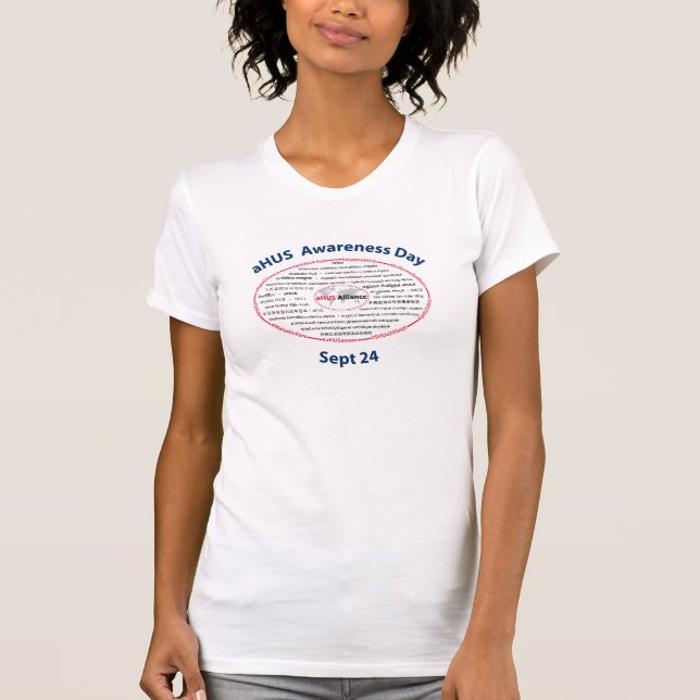 aHUS Awareness: HashTag T-Shirt (Front)