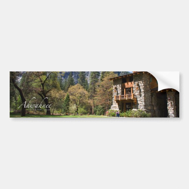 Ahwahnee Bumper Sticker (Front)