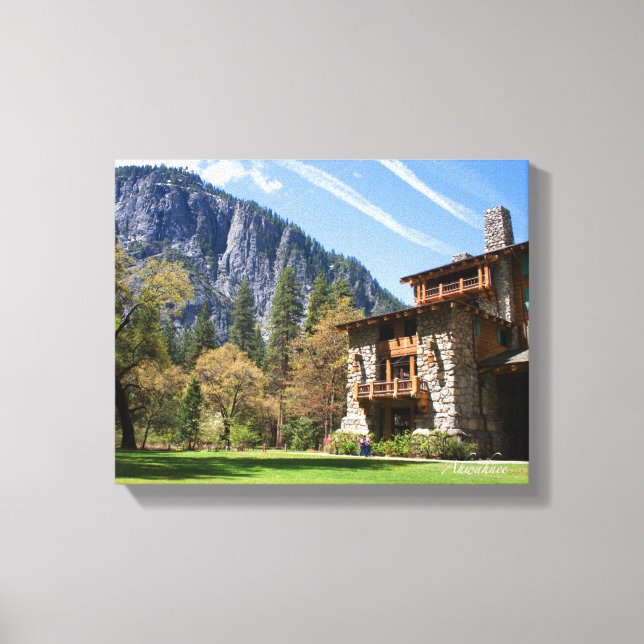 Ahwahnee Canvas Print (Front)