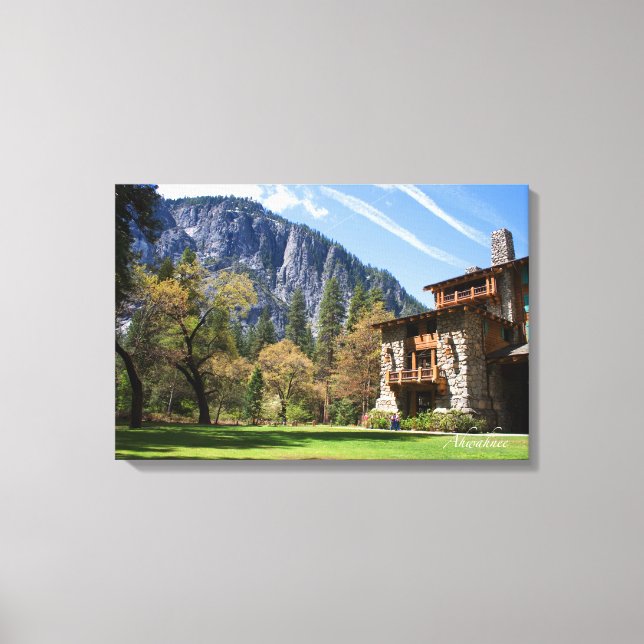 Ahwahnee Canvas Print (Front)