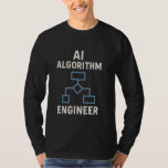 AI Algorithm Engineer Flowchart u2013 Computer Sci T-Shirt<br><div class="desc">AI Algorithm Engineer Flowchart u2013 Computer Science</div>