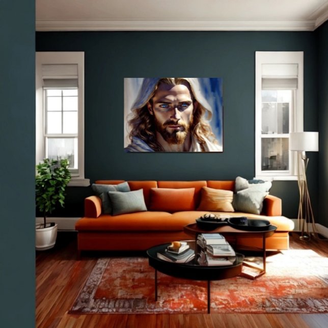 AI art Jesus Christ - Protector Poster (Creator Uploaded)