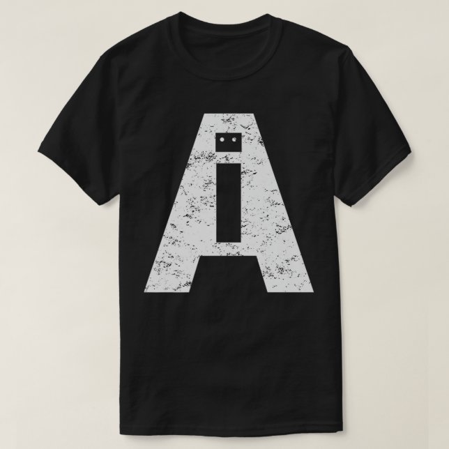AI Artificial Intelligence Premium  T-Shirt (Design Front)
