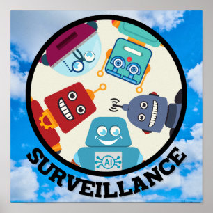 AI (Artificial Intelligence) - Surveillance Poster