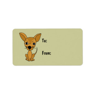 AI- Awesome Chihuahua Gift Tags