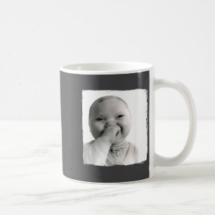 Ai Baby Giggling Holding Back Laugh Funny Viral Ge Coffee Mug