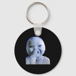 Ai Baby You Swear Meme Funny Laughing Baby Meme Br Keychain