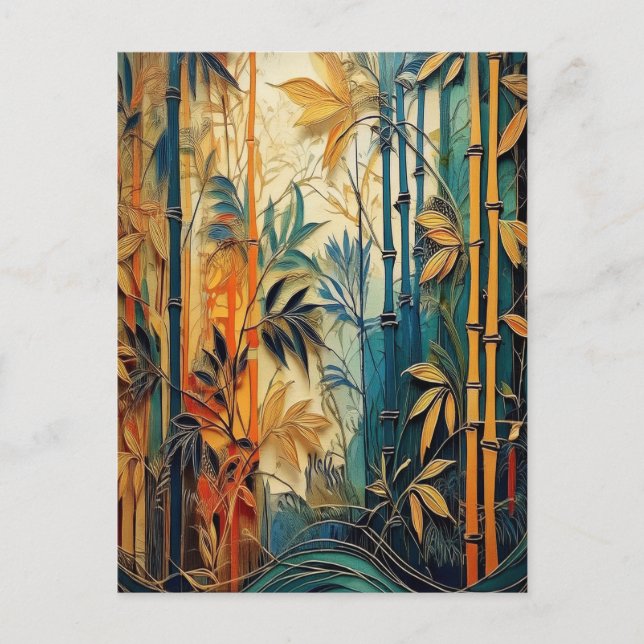 AI Bamboo Postcard (Front)
