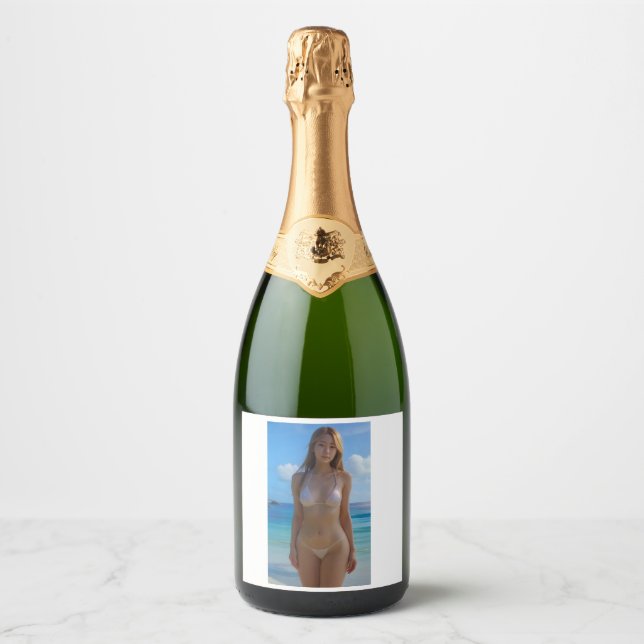 AI Beauty Beverage Label (Front)