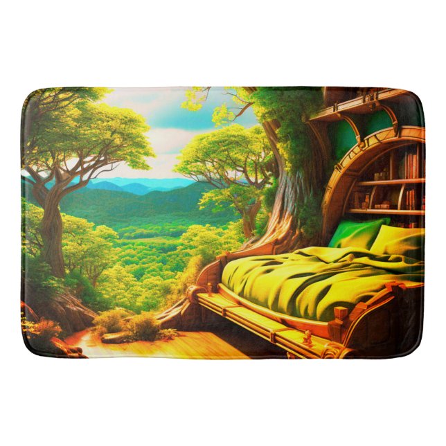 Ai Bedroom Bath Mat (Front)