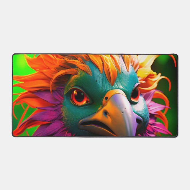 Ai Bird Desk Mat (Front)