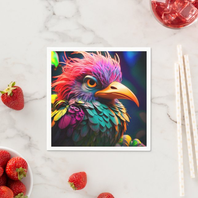 Ai Bird Napkin (Insitu)