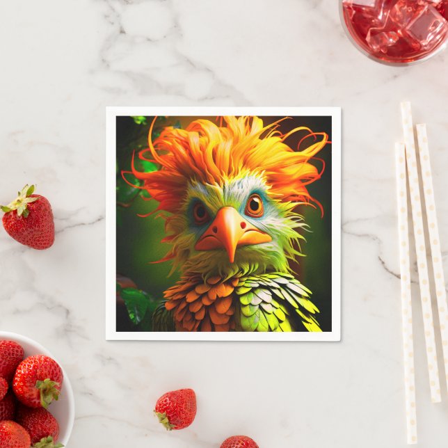 Ai Bird Napkin (Insitu)