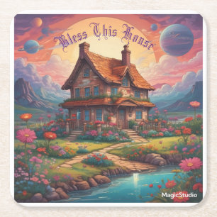 AI Bless This House Coaster