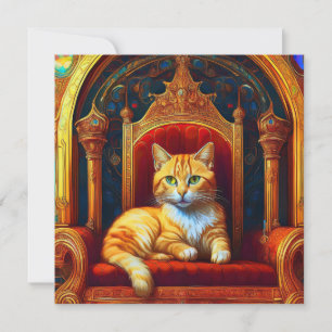 AI Cat Holiday Card