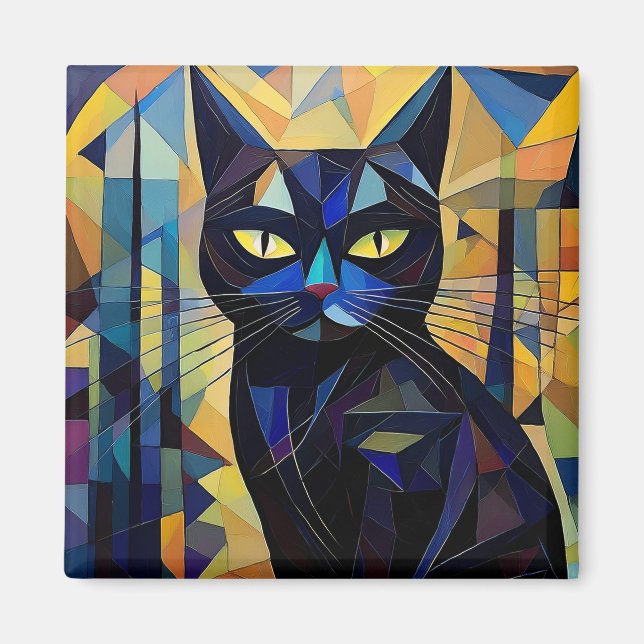 AI Cat Magnet (Front)