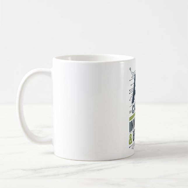 AI – Catalyst for Innovation & Efficiency Coffee Mug (Left)