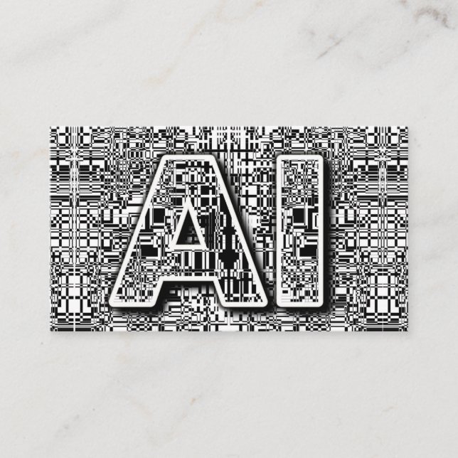 AI Chip Business Card (Front)