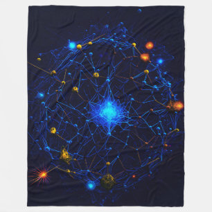 AI-Connected Fleece Blanket