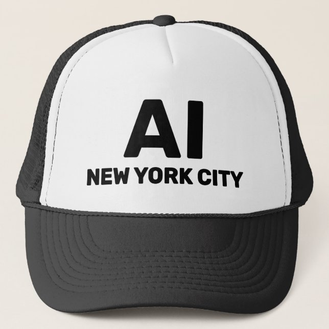 AI Customized™ Trucker Hat (Front)