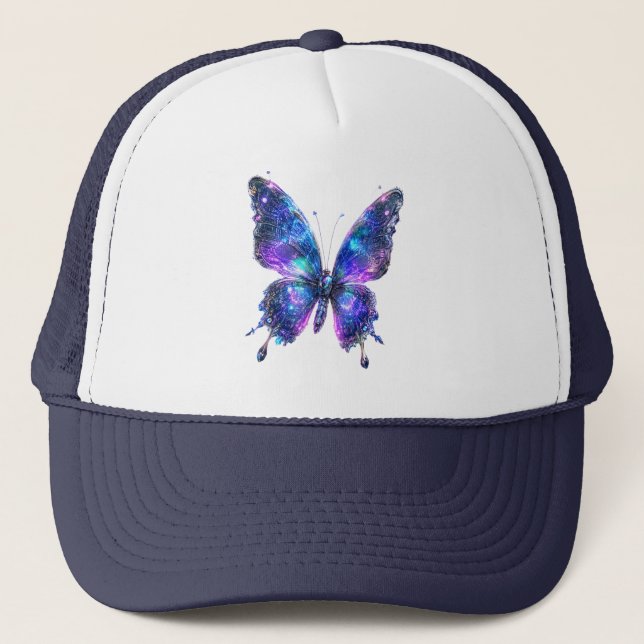 AI Dream Butterfly Trucker Hat (Front)