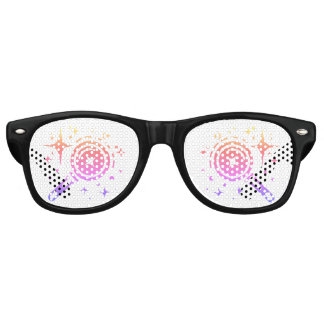 AI emblem Twinkle stars, beacon of the digital era Retro Sunglasses