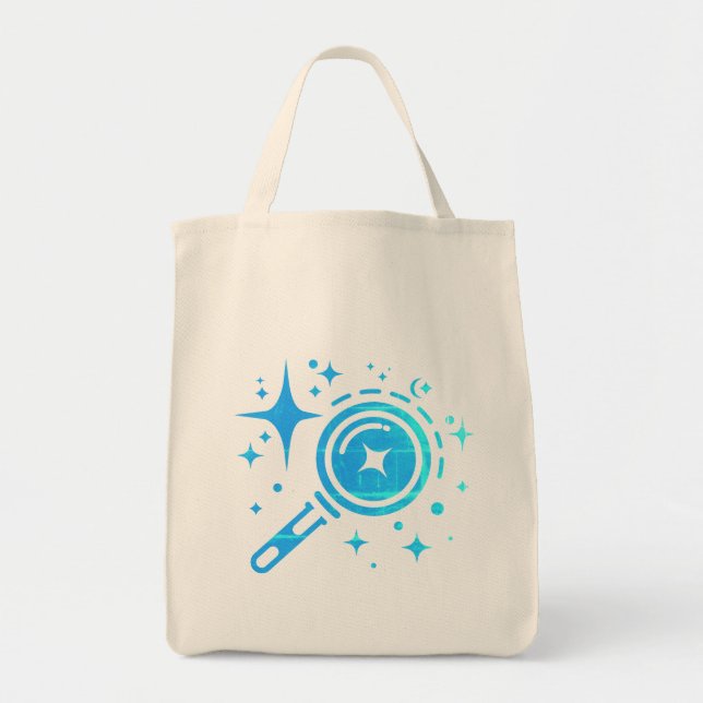 AI emblem Twinkle stars, beacon of the digital era Tote Bag (Front)