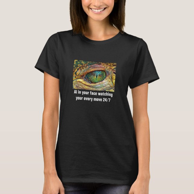 AI Eye (dark) T-Shirt (Front)