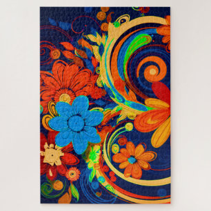 Ai Flower Design Jigsaw Puzzle