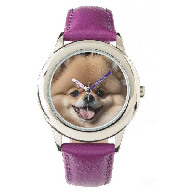 AI-Generated Dog 01 "Good day" Watch (Front)