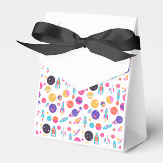 AI Generated Space Patterned Favours Gift Bag Favor Box