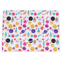 AI Generated Space Patterned Gift Bag