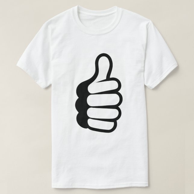 AI Generated Thumbs Up Like T-Shirt (Design Front)