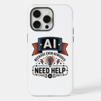 AI Genius Humor Tech Quote Design