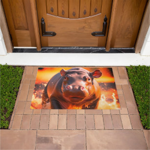 Ai Hippo Doormat