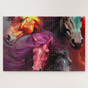 Ai Horses Jigsaw Puzzle