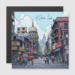 Ai Illustration of Kolkata, India