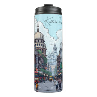 Ai Illustration of Kolkata, India