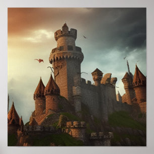 AI Imaginaires châteaux #02 Poster
