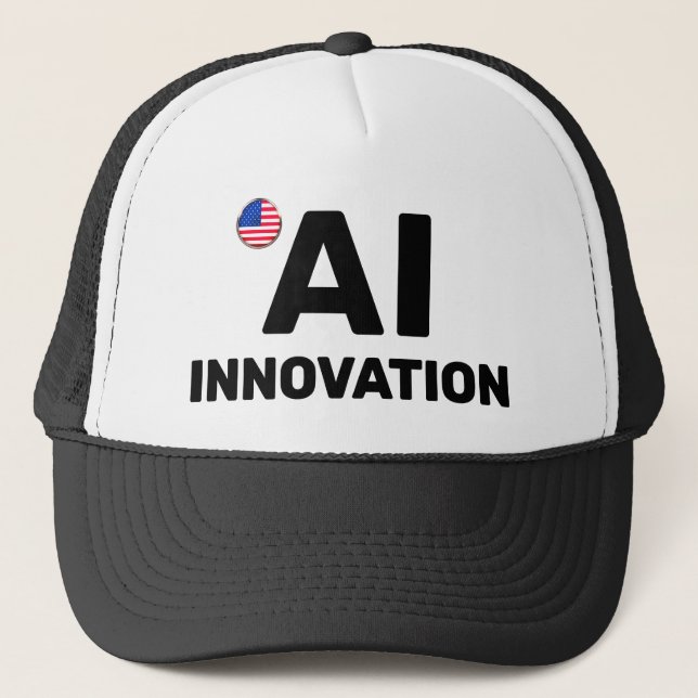 AI Innovation™ Trucker Hat (Customize It!) (Front)