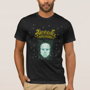 AI-Inspired Men's T-Shirt Designs Futuristic ai