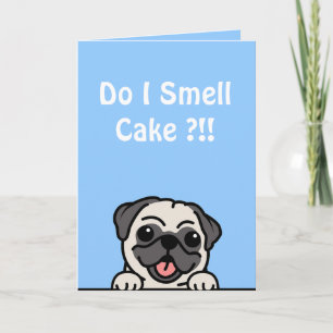 Ai-Je L'Odeur Cake Cute Corgi Funny Carte Annivers