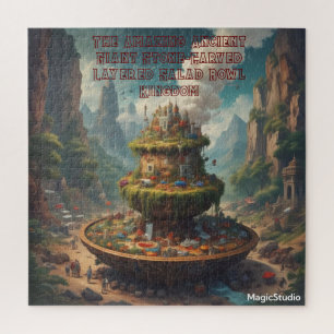 AI Layered Salad Bowl Kingdom Puzzle
