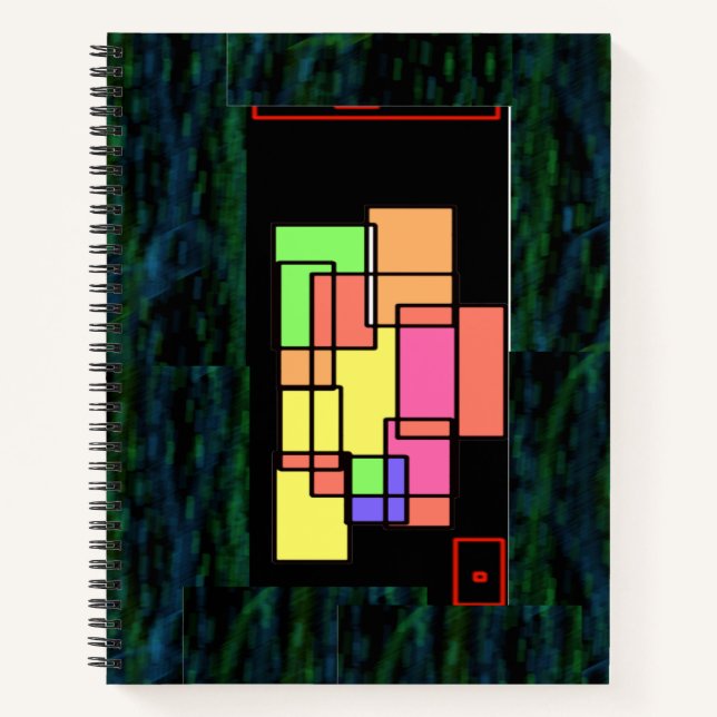 AI OF THE FUTURE (Spiral Notebook) Notebook (Front)