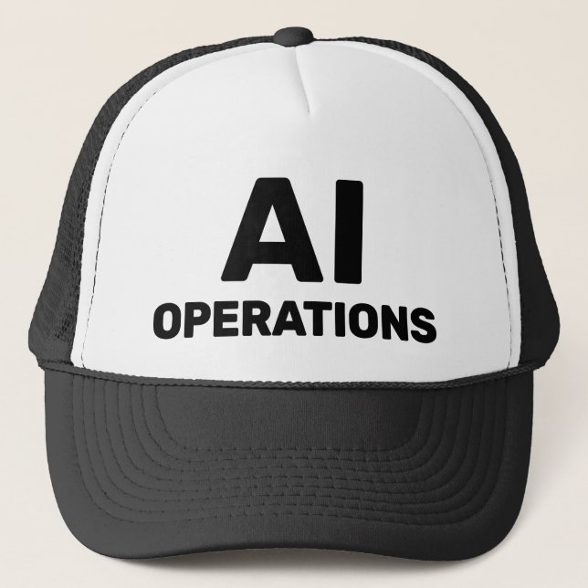 AI Operations™ Trucker Hat (Front)