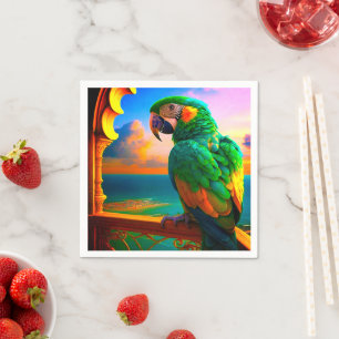 Ai Parrot Napkin